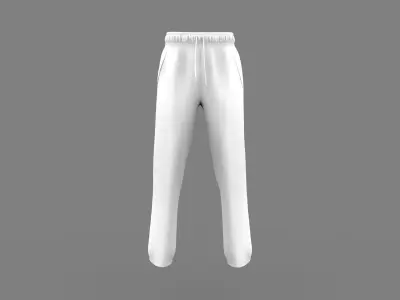 Men pants sport trousers sweatpants Marvelous Designer 3D model