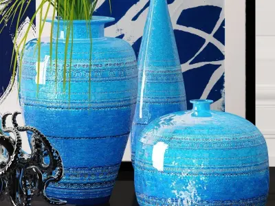 Decoration set by Ethan Allen 3D model