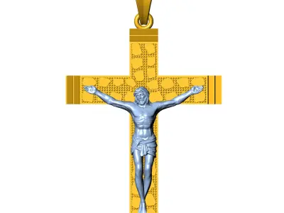 CROSS OF JESUS CHRIST 3D print model
