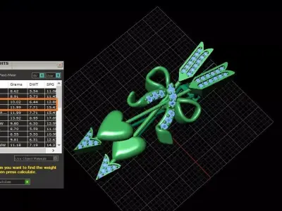 Heartbound Nexus Brooch-Pendant Convertible - for Valentine 3D print model