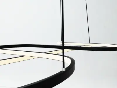 Chandelier 3D model 2