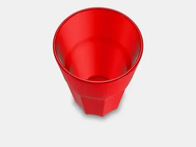 POKAL Glass 4 Low-poly 3D model