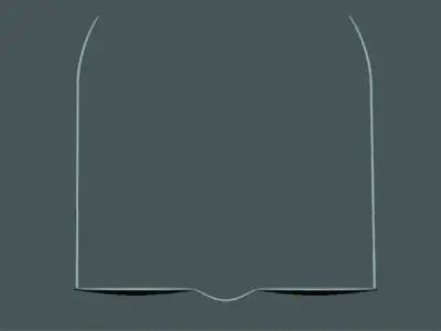 Spectales harry potter glasses 3D model