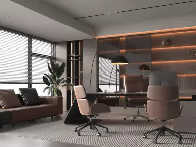 Office Interior  3D model