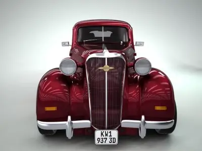 Chevrolet Master Sedan 1937 3D model