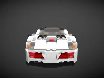 Lego Highway Speedster Car 3D model