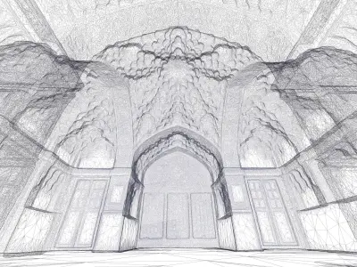 Regal Chambers A 3D Model of a Historical Royal Room 3D print model