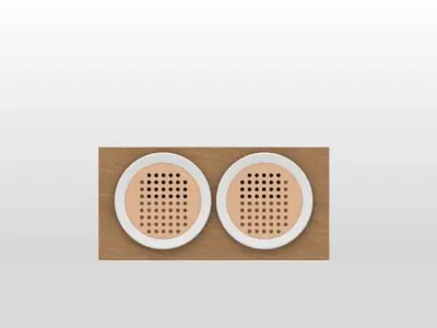 cell phone amplified speaker 3D print model