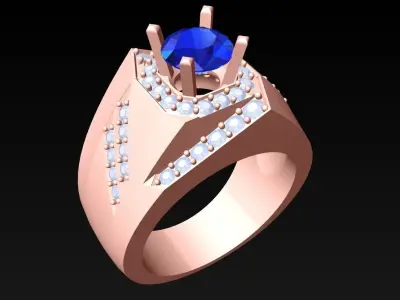 Diamond Rings  - N5271 3D print model