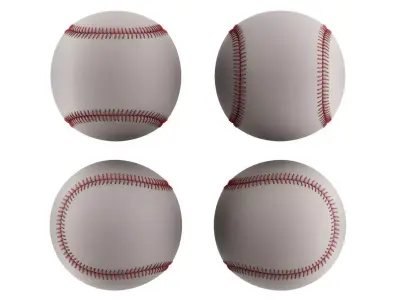 Baseball Ball 3D model