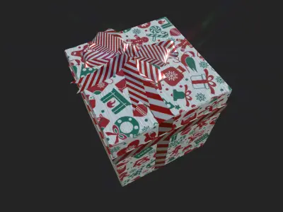 PRESENT BOX 3D model