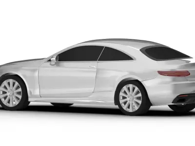 Mercedes-Benz S Class Coupe 3D model