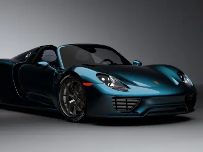 Porsche 918 Spyder 3D model