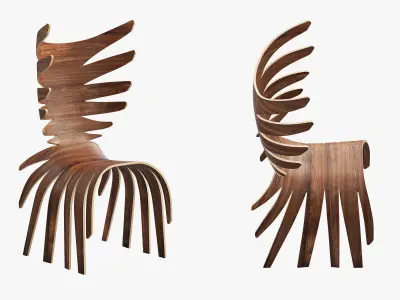 Antonio Pio Saracino Cervo Chair 3D model