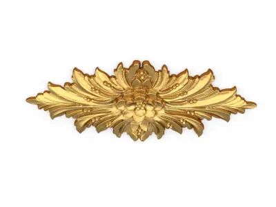 Classic decor ornament 164 3D model