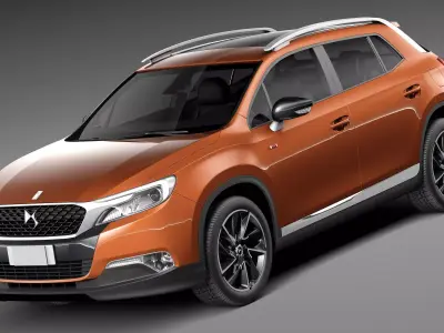 Citroen DS 6WR 2015 3D model