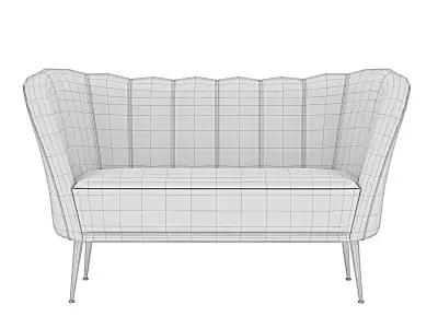Modern sofa ANDES BRABBU 3D model