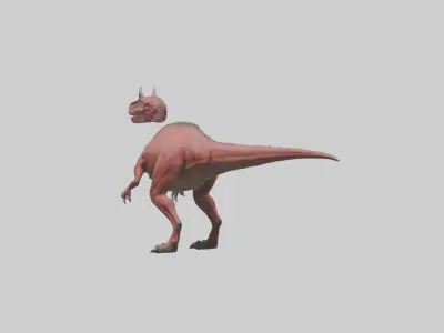 Carnotaurus model Low-poly 3D model