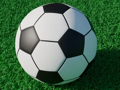 Soccer Ball Football Model  Free 3D model