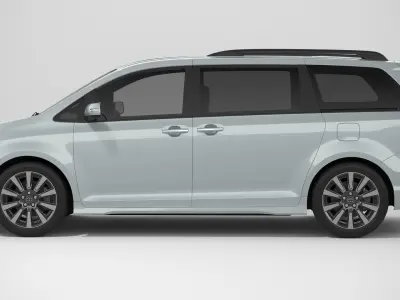 Toyota Sienna 2020 3D model