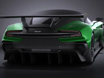Aston Martin Vulcan 2016 VRAY 3D model