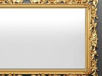 Classic mirror 2 3D model