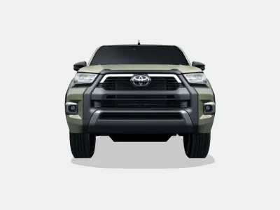Toyota Hilux 2021 Low-poly 3D model