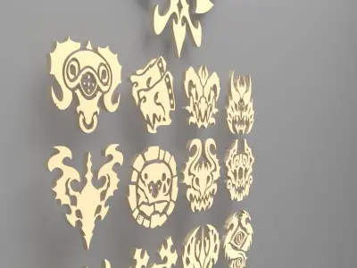 Ornament  Collections 3D model