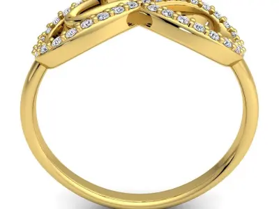 luxury Fancy Ring52 3D print model