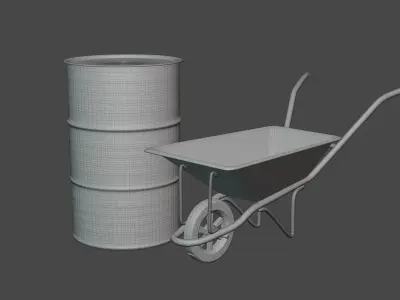 Tank and Marton Free 3D model