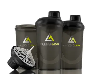 Protein Shaker Mixer - High Detailed 3D model