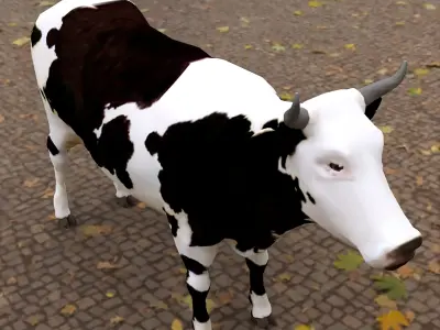 cow 3d 3D model