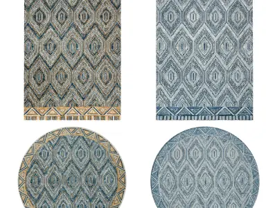 Rugs No 170 Low-poly 3D model