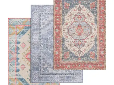 Rug Set 439 3D model