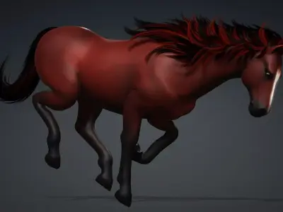 Horse-G4 3D model