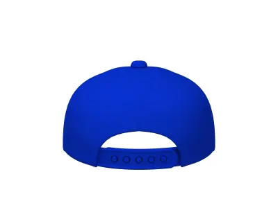 Baseball cap cartoon 3D model