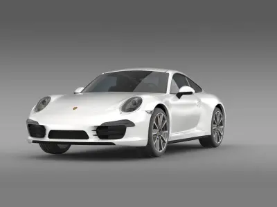 Porsche 911 Carerra S 2013 3D model
