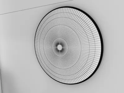 Wall Clock Free 3D model