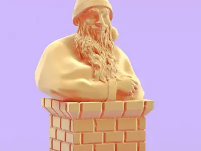 Santa Claus 3D print model