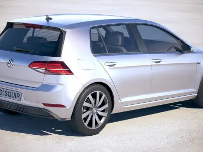 Volkswagen Golf GTE 2017 3D model