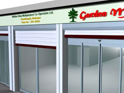 Garden Mart - 3 3D model