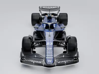 F1 2025 concept 3D model