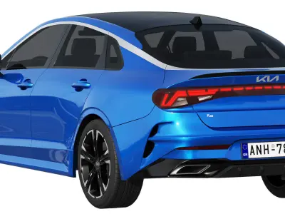 Kia K5 2022 3D model