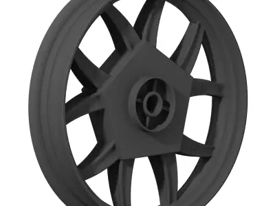 Carbon Fiber Wheel Rim 3D print model