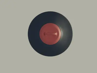 Road Barrel 3D model