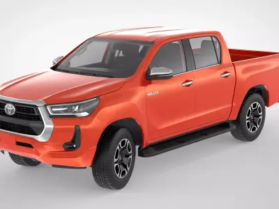 Toyota Hilux Double Cab 4WD 2020 3D model