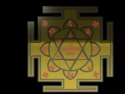 Powerful Yantra  3D print model