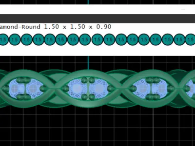 3dm and Stl file supported 3D print model