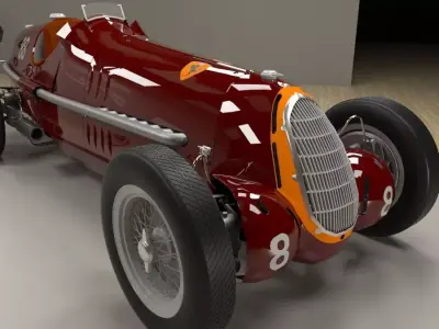 Alfa Romeo 8C-35 3D model