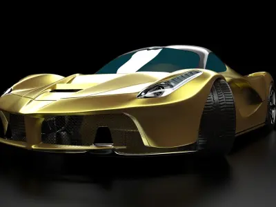 ferrari LAferrari  3D model